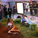 Illustration for article titled Best Booth Babe Ever: Samsungs Leopard Lady